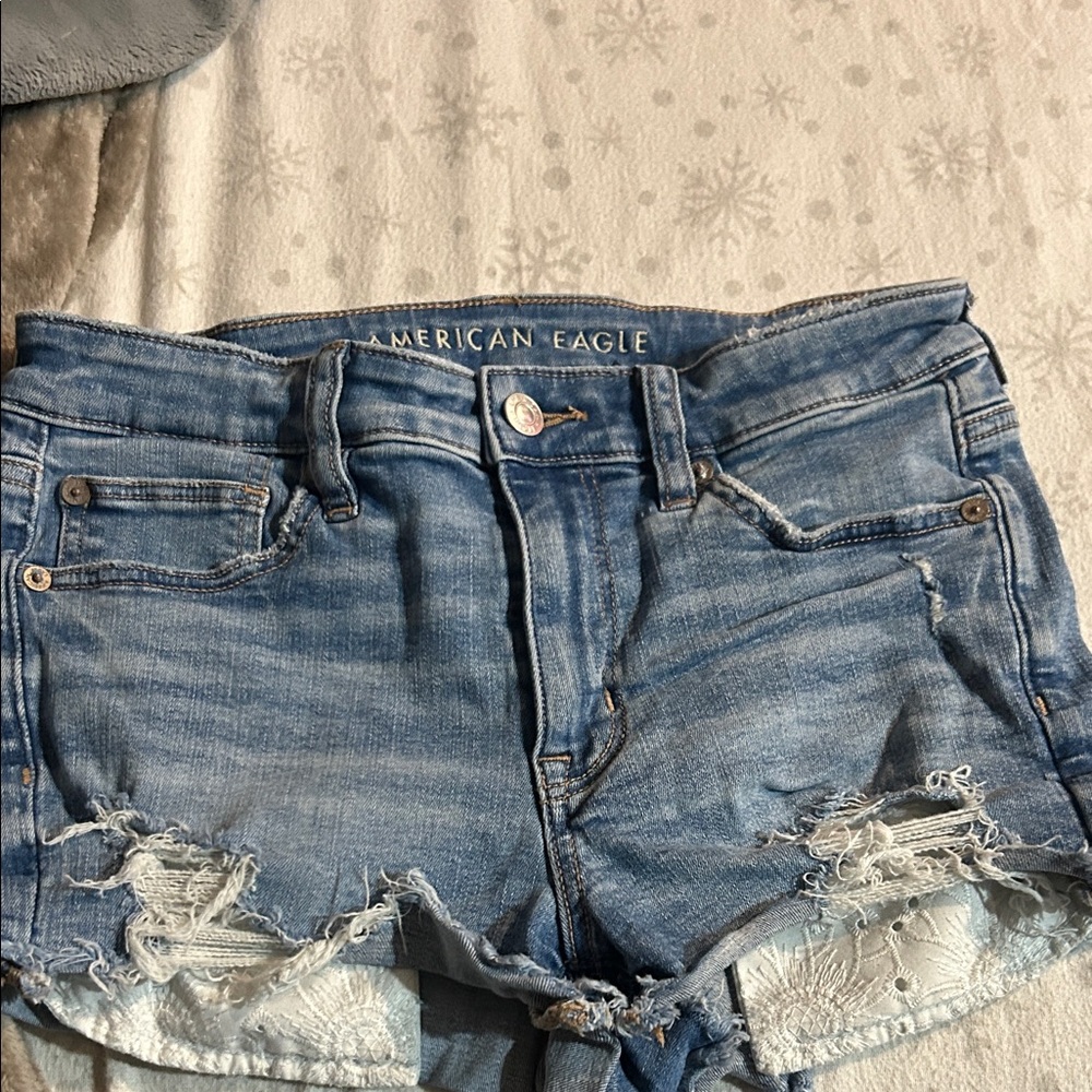 American Eagle Outfitters Blue Jean Shorts